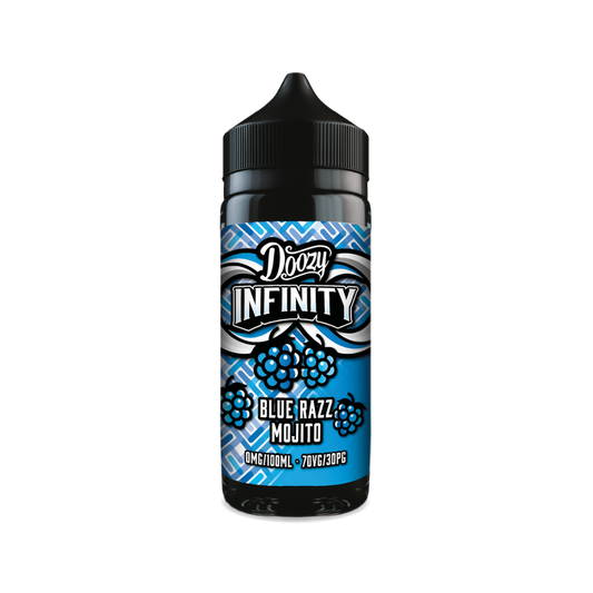 Doozy | Infinity | Blue Razz Mojito | Shortfill | 100ml | 70/30