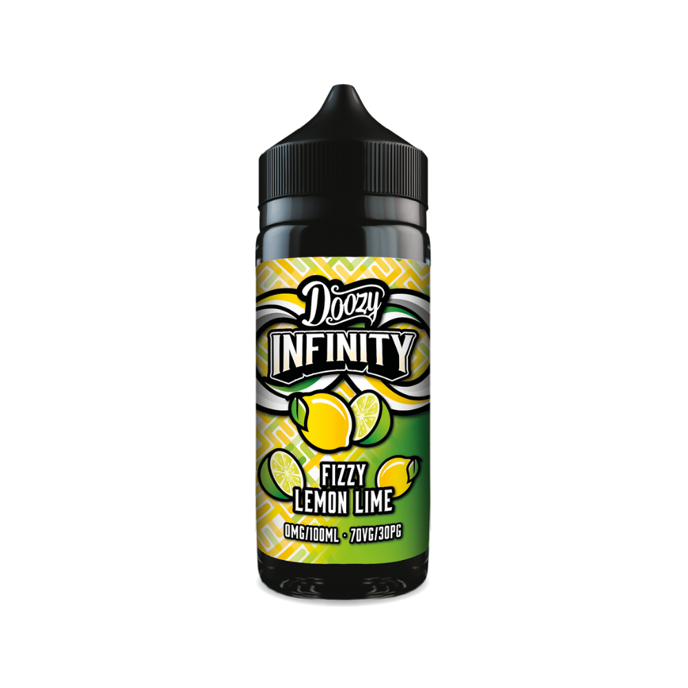 Doozy Vapes Infinity Fizzy Lemon Lime 100ml Shortfill 70/30