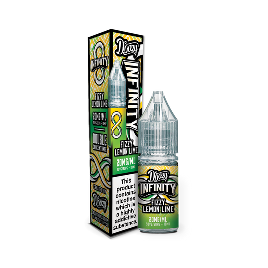 Doozy | Infinity | Fizzy Lemon Lime | Nic Salt | 10ml