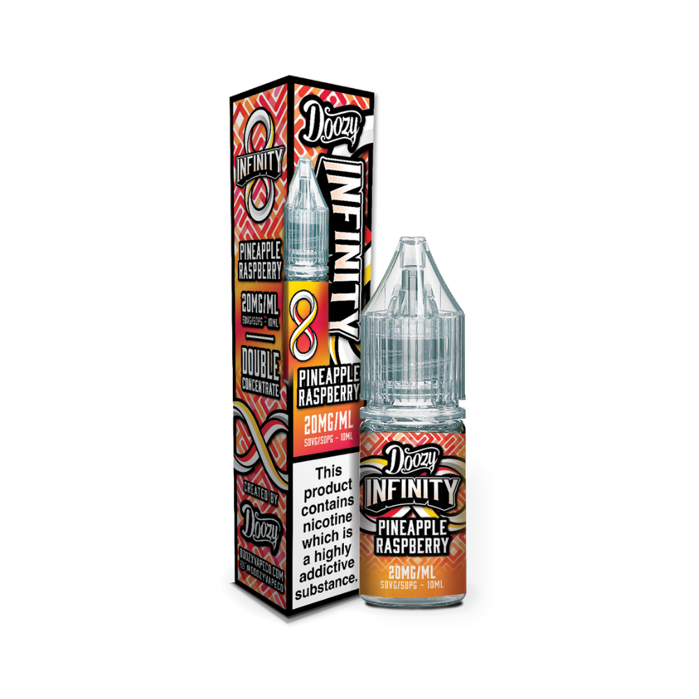 Doozy | Infinity | Pineapple Raspberry | Nic Salt | 10ml