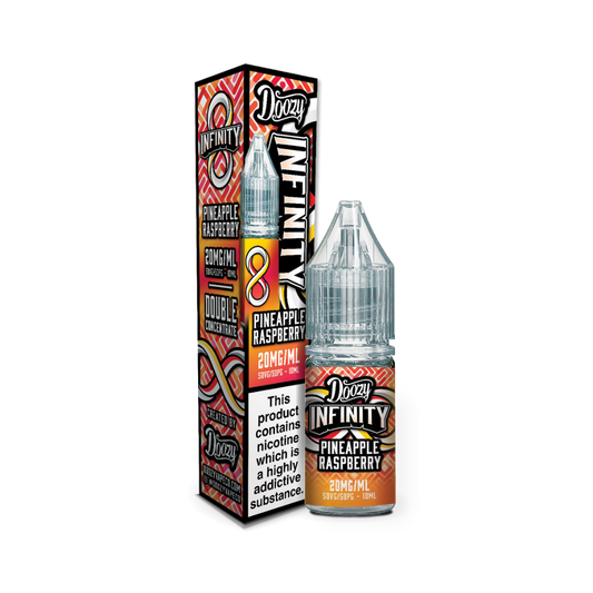 Doozy | Infinity | Pineapple Raspberry | Nic Salt | 10ml