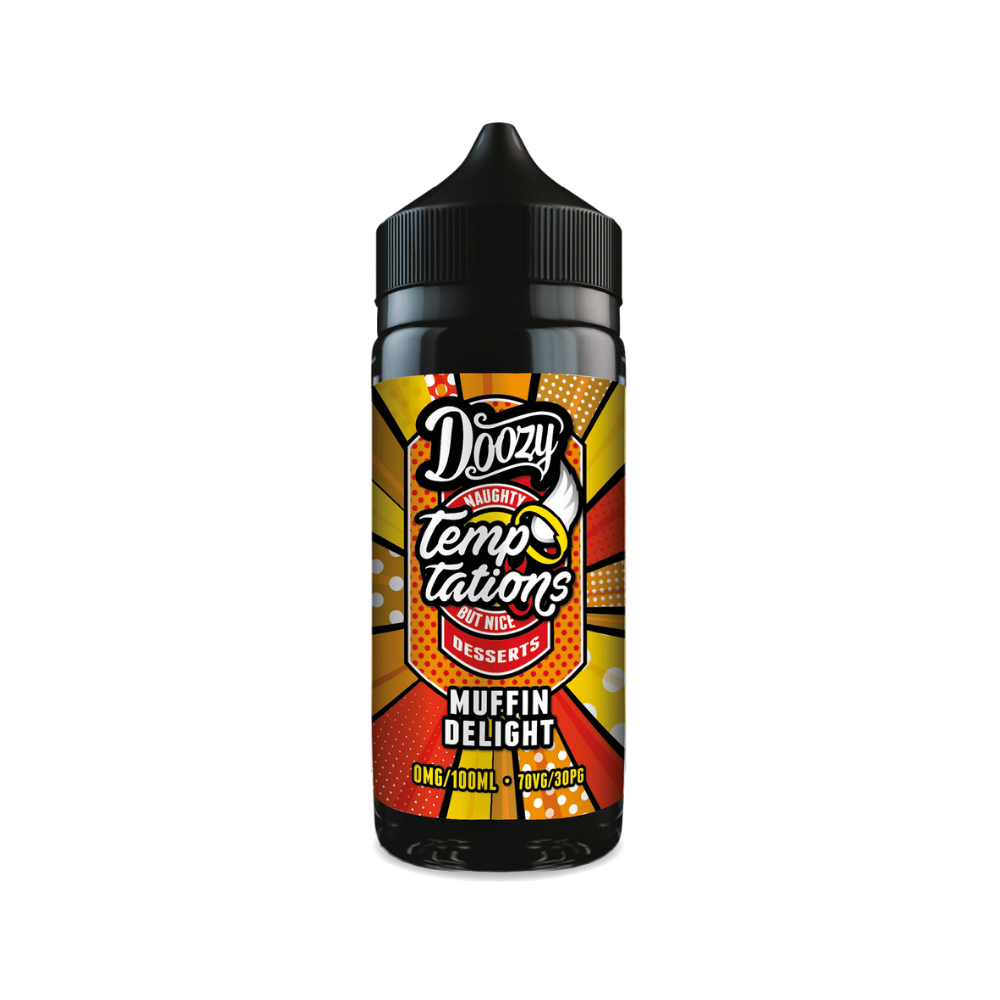 Doozy | Temptations | Muffin Delight | Shortfill | 100ml