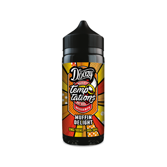 Doozy | Temptations | Muffin Delight | Shortfill | 100ml