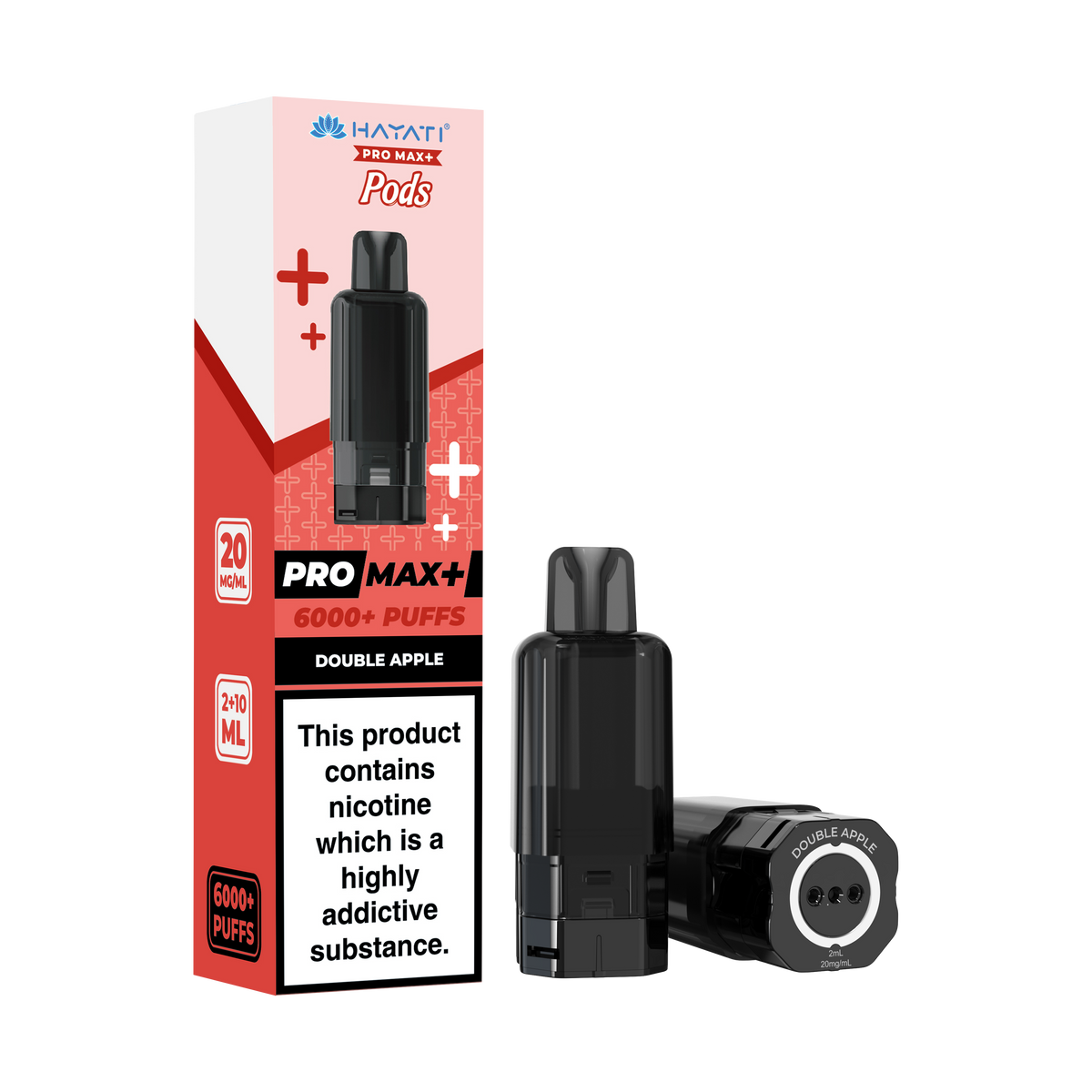 Hayati Pro Max 6K | Replacement Pods | Double Apple