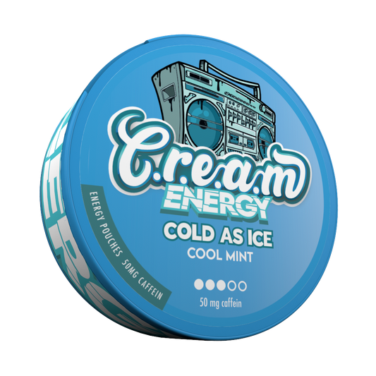 C.R.E.A.M ENERGY | Cold As Ice | Energy Pouches | 50mg