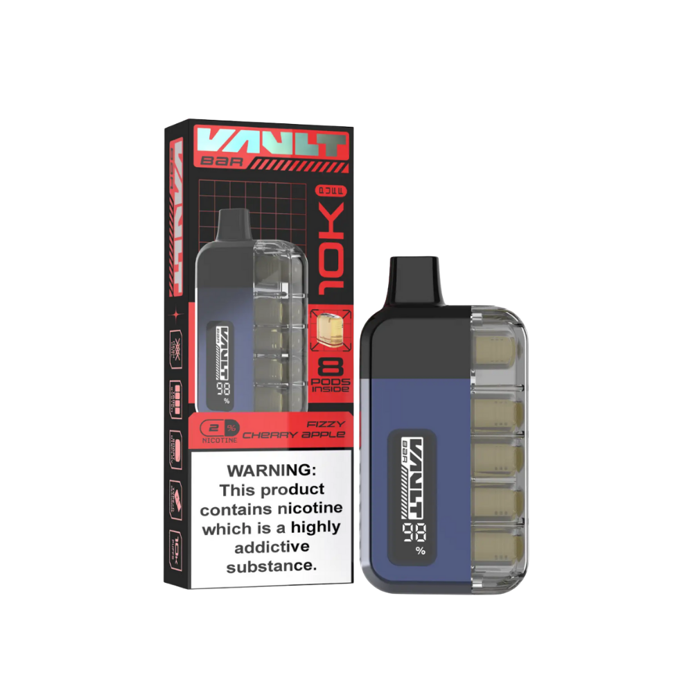 Vault Bar 10K | Prefilled Pod Kit | Fizzy Cherry Apple | 10K