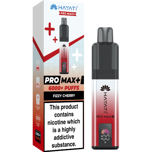 Hayati Pro Max 6000 Disposable Vape – Fizzy Cherry Flavour UK Distributor