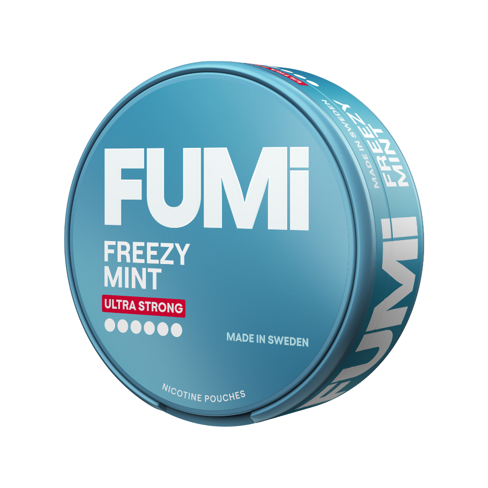 FUMi | Freezy Mint | Nic Pouches | Ultra Strong 15mg
