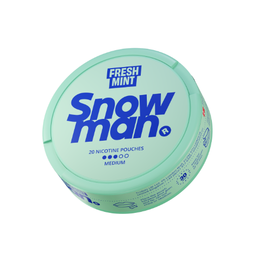 Snowman Fresh Mint - Medium