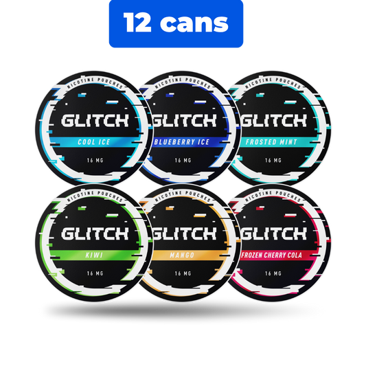 Glitch | Nic Pouches | Mini Bundle | All 6 Flavours