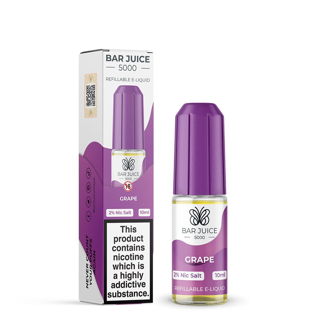 Bar Juice 5000 Grape 10ml Nic Salt