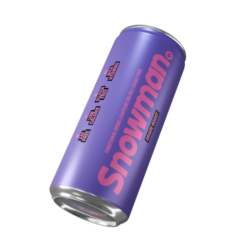 Snowman Functional Drink - Grape Boost (330ml)