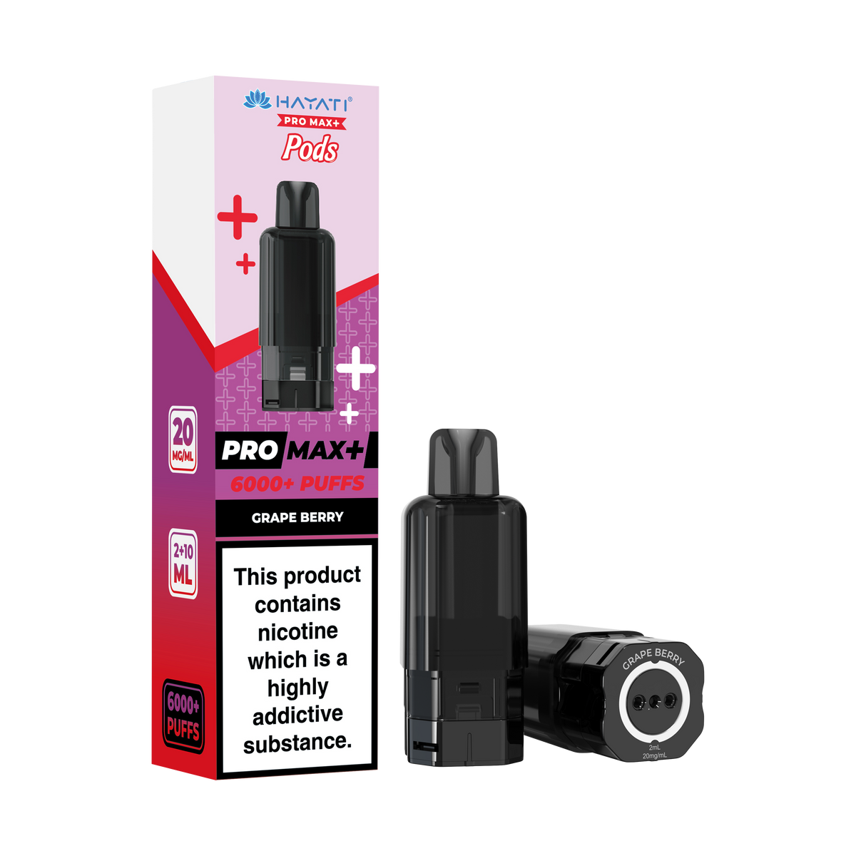 Hayati Pro Max 6K | Replacement Pods | Grape Berry