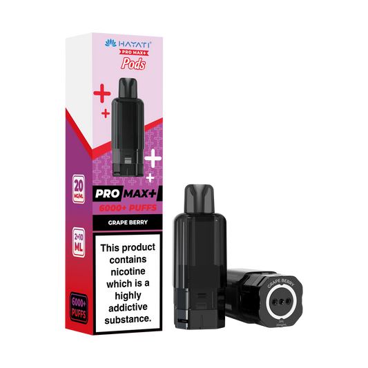 Hayati Pro Max 6K | Replacement Pods | Grape Berry