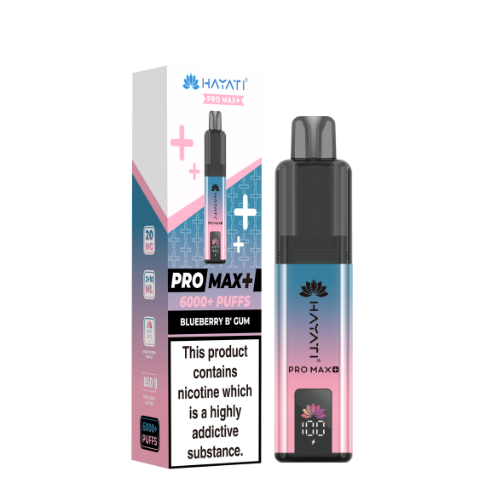 Hayati Pro Max 6K | Prefilled Pod Kit | Blueberry B Gum