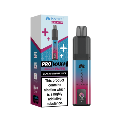 Hayati Pro Max 6K | Prefilled Pod Kit | Blackcurrant Juice