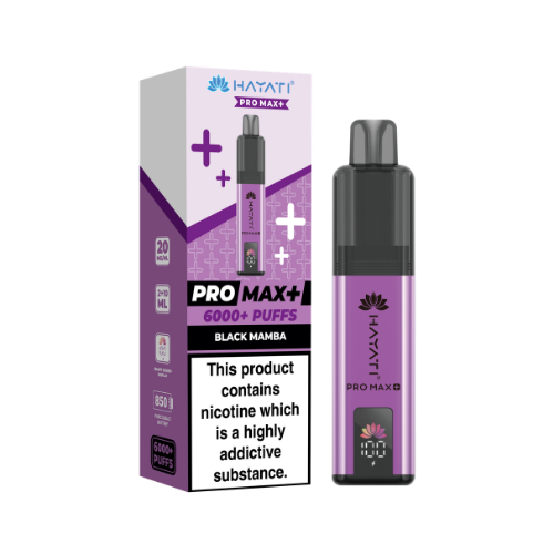 Hayati Pro Max 6K | Prefilled Pod Kit | Black Mamba