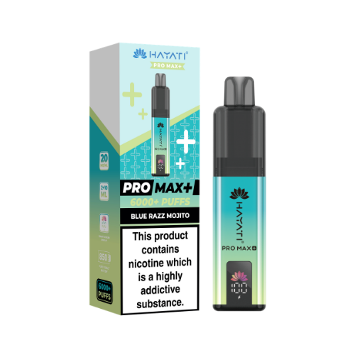 Hayati Pro Max 6K | Prefilled Pod Kit | Blue Razz Mojito