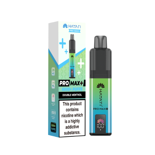 Hayati Pro Max 6K | Prefilled Pod Kit | Double Menthol