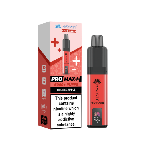 Hayati Pro Max 6K | Prefilled Pod Kit | Double Apple