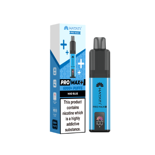 Hayati Pro Max 6K | Prefilled Pod Kit | Mad Blue
