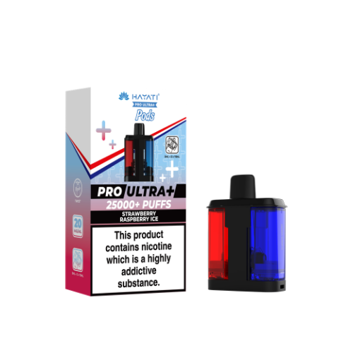 Hayati Pro Ultra 25K | Replacement Pods | Strawberry Raspberry Ice