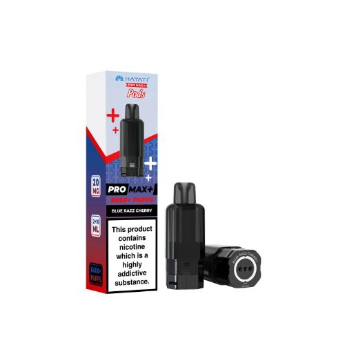 Hayati Pro Max 6K | Replacement Pods | Blue Razz Cherry