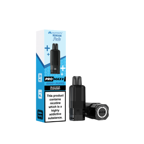 Hayati Pro Max 6K | Replacement Pods | Blue Sour Raspberry