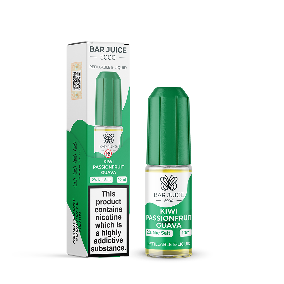 Bar Juice 5000 Kiwi Passionfruit Guava 10ml Nic Salt