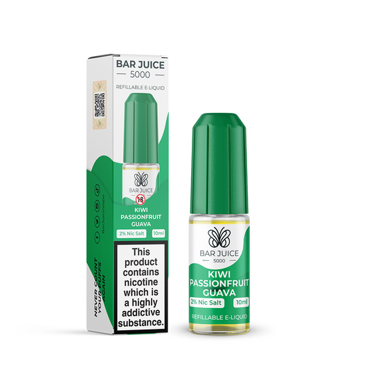 Bar Juice 5000 Kiwi Passionfruit Guava 10ml Nic Salt