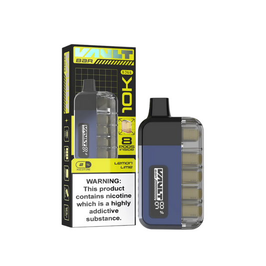 Vault Bar | Prefilled Pod Kit | Lemon Lime | 10K | Buy One Get One Free
