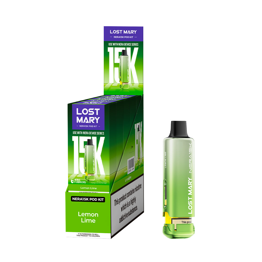 Lost Mary Nera15k Prefilled Pod Lemon Lime
