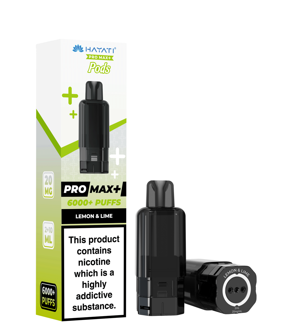 Hayati Pro Max 6K | Replacement Pods | Lemon Lime