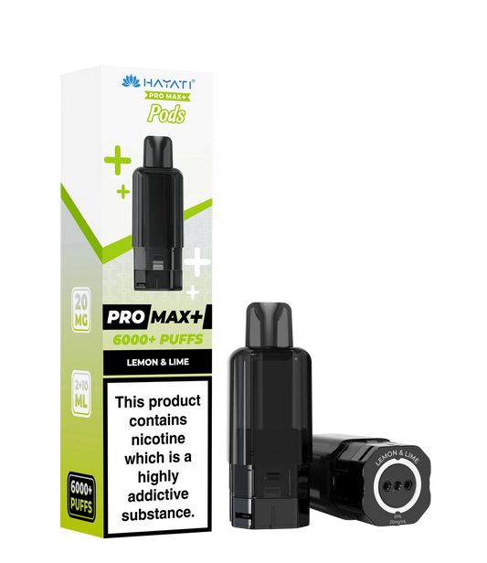 Hayati Pro Max 6K | Replacement Pods | Lemon Lime