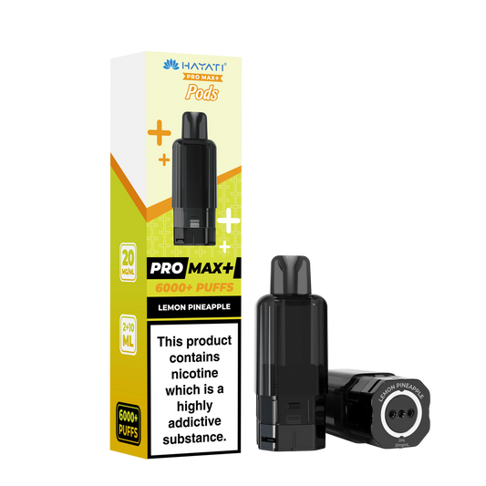 Hayati Pro Max 6K | Replacement Pods | Lemon Pineapple