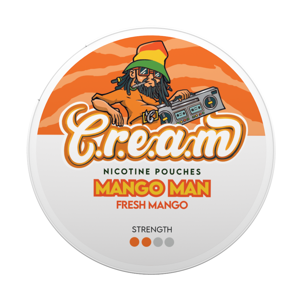 C.R.E.A.M | Mango Man | Nic Pouches | Light 4mg