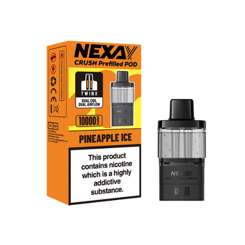 Voopoo | Nexay Crush 10K | Replacement Pods | Pineapple Ice