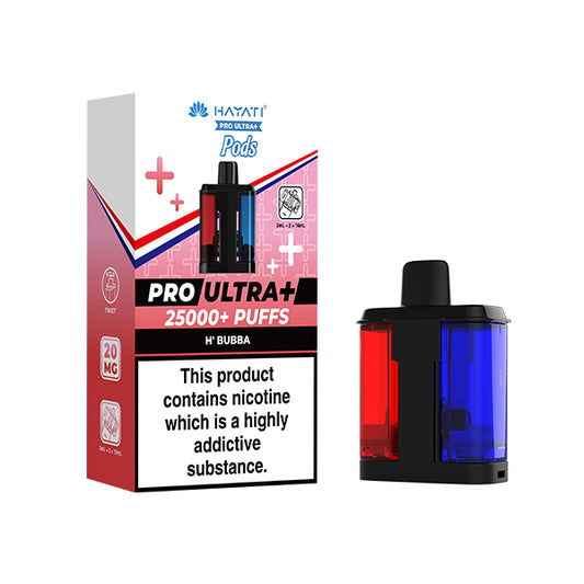 Hayati Pro Ultra 25K | Replacement Pods | H Bubba