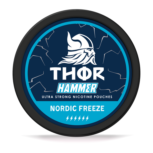 THOR | Nordic Freeze | Nic Pouches | Hammer 20mg