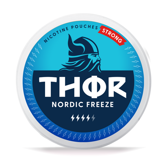 THOR | Nordic Freeze | Nic Pouches | Strong 12.6mg
