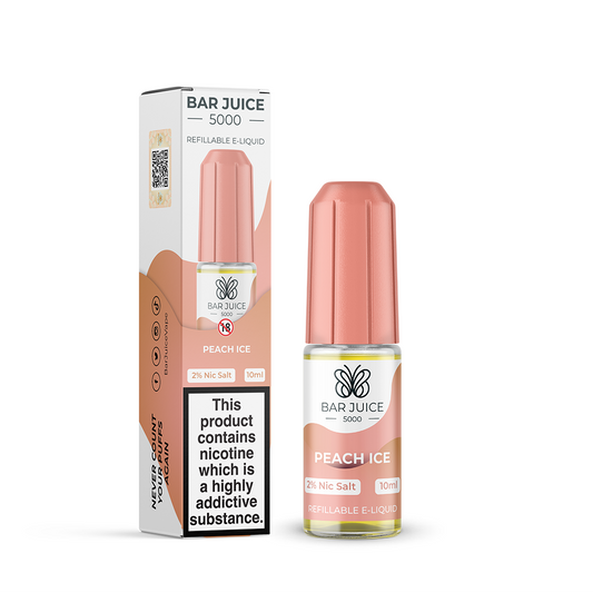 Bar Juice 5000 Peach Ice 10ml Nic Salt