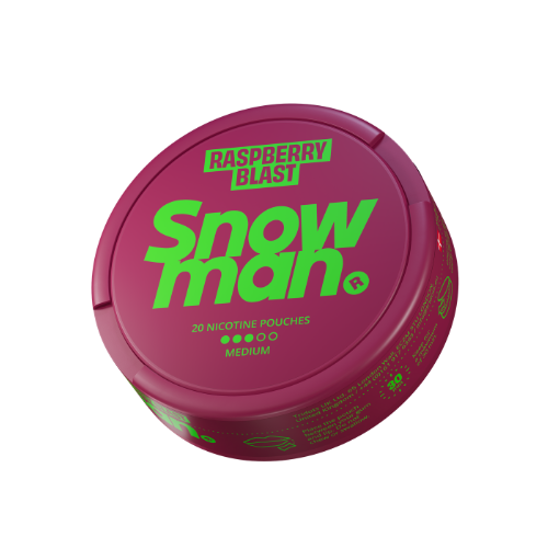 Snowman Raspberry Blast - Medium