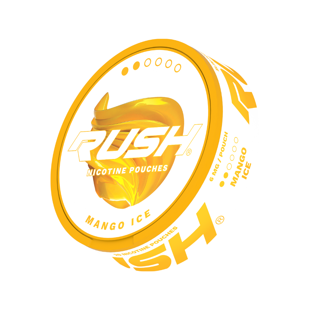 RUSH | Mango Ice | Nic Pouches | Light 6mg