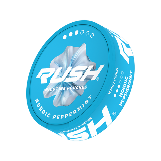 RUSH | Nordic Peppermint | Nic Pouches | Pro 11mg