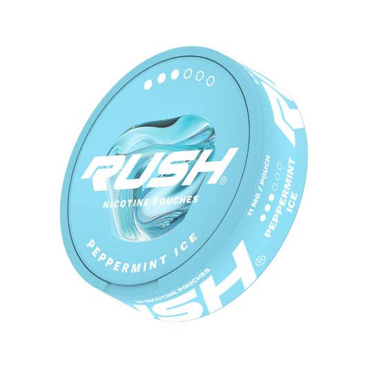 RUSH | Peppermint Ice | Nic Pouches | Pro 11mg