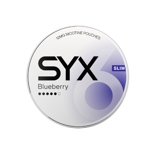 SYX | Blueberry | Nic Pouches | Slim 12mg