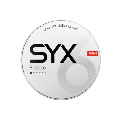 SYX | Freeze | Nic Pouches | Mini 3mg