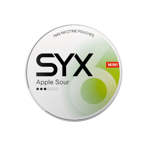 SYX | Apple Sour | Nic Pouches | Mini 7mg