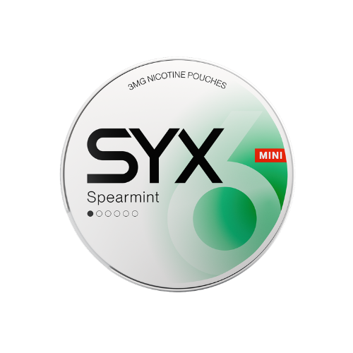 SYX | Spearmint | Nic Pouches | Mini 3mg