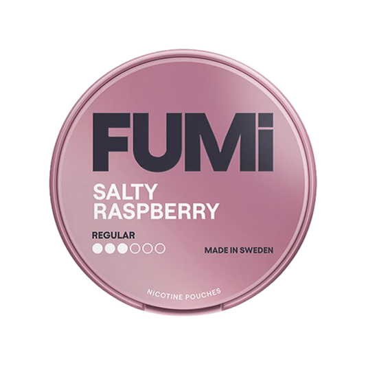 FUMi | Salty Raspberry | Nic Pouches | Regular 4mg